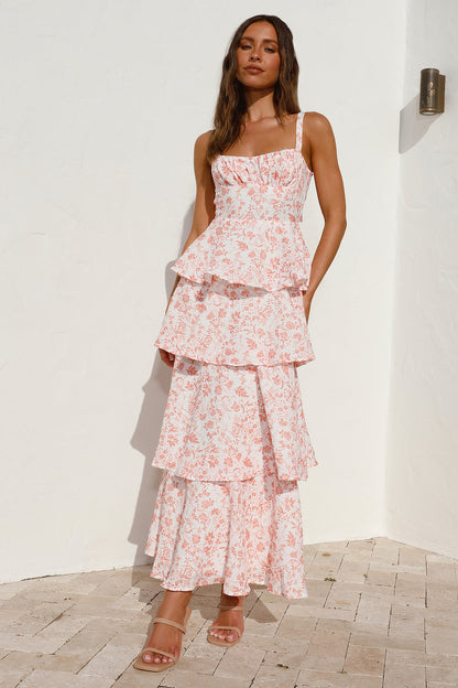 Misunderstood Maxi Dress Orange